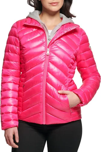 Miniatura 3 de GUESS Chaqueta ligera y plegable para mujer, acolchada, de transición