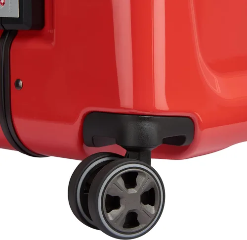 Miniatura 6 de DELSEY Paris Peugeot Voyages - Maleta rígida con ruedas giratorias, Rojo brillante, Peugeot Equipaje rígido Voyages con ruedas giratorias