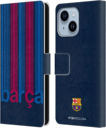 Miniatura 36 de Head Case Designs Funda de piel con licencia oficial del FC Barcelona Ball Pattern Campions compatible con Apple iPhone 11