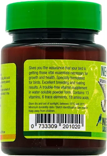 Miniatura 4 de Nekton -S Multi-Vitamina para Aves, 35gm, (1.23 onzas)