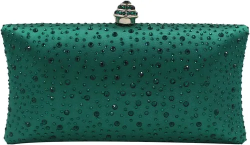 Bolsos de mujer con diamantes de imitación para fiesta de graduación, boda, novia, bolsas de noche, bolsa de mano de fiesta de cristal