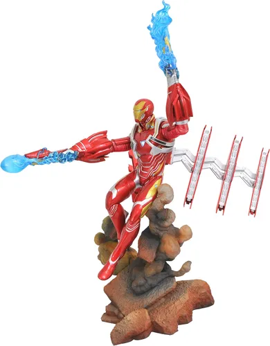 Miniatura 2 de DIAMOND SELECT TOYS Marvel Gallery: Avengers Infinity War: Iron Man Mk50 - Figura de diorama de PVC