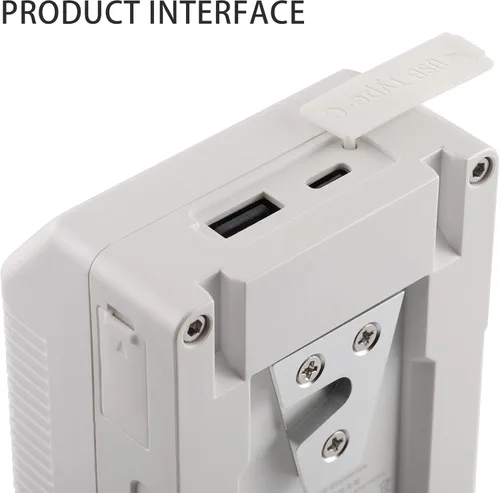 Miniatura 6 de VILTROX V Mount Battery BP-V99 6700mAh 99Wh 14.8V V-Lock Batería para monitor de cámara Transmisor de imagen inalámbrico Luz de llenado Teléfono