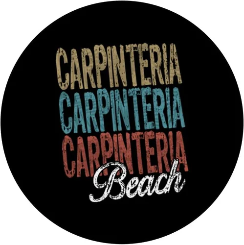 Miniatura 3 de CARPINTERIA BEACH Beach Three Tone Palm PopSockets Swappable PopGrip