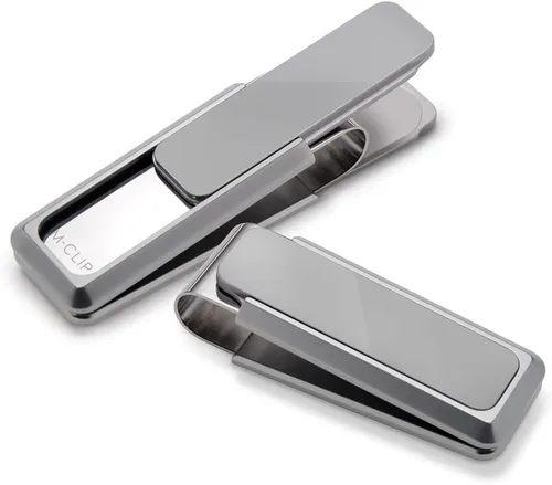 Miniatura 2 de M-Clip Clip para dinero, alternativa minimalista y delgada para llevar en el bolsillo delantero, soporte para efectivo y tarjetas de crédito
