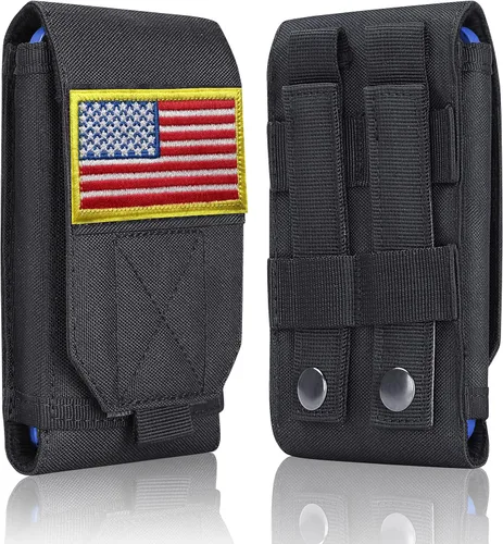 Miniatura 11 de Funda táctica negra para teléfono celular, resistente al agua, para iPhone 11, 12, 13 Pro Max, para Samsung S22, S21, S20, FE, Note 20, A13, A12