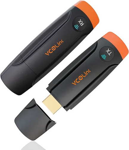 Miniatura 9 de Transmisor y receptor inalámbrico HDMI, adaptador de pantalla inalámbrico 4K HD y 2.4G y 5G, kit extensor HDMI compatible con USB C Streaming Video