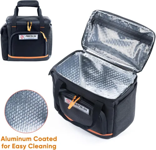 Miniatura 3 de Estuche de Transporte de Viaje Compatible con Jackery Explorer 300/240/160, Estuche de Almacenamiento de Estación de Energía Portátil con Fondo