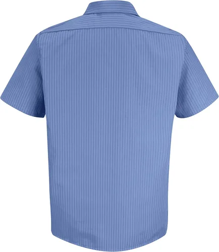 Miniatura 2 de Red Kap mens manga corta industrial raya trabajo camisa