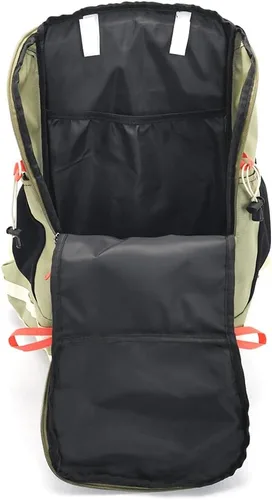 Miniatura 9 de Bseash Mochila impermeable de 40 L para senderismo, camping, con cubierta para lluvia, deportes al aire libre, para esquí, ciclismo (verde guisante)