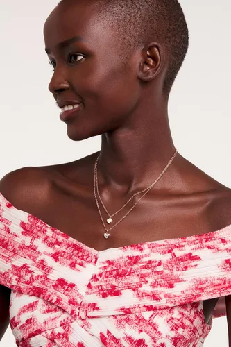 Miniatura 8 de Ted Baker London Hannela - Collar con colgante de corazón de cristal para mujer