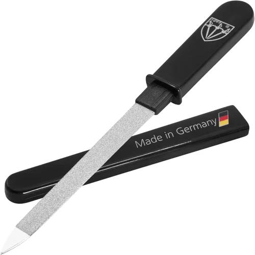 3 Espadas Alemania Zafiro Metal Pocket Nail File Manicura Viaje 1 PIEZA