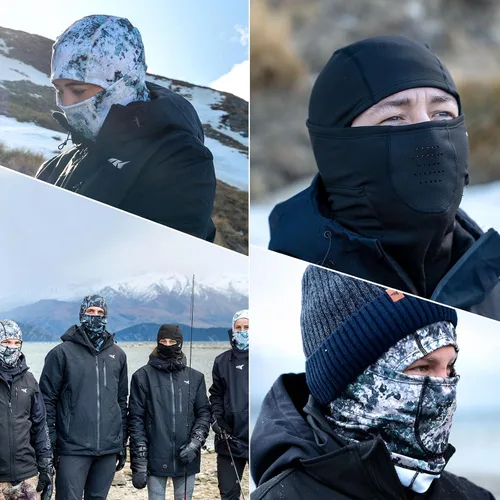 Miniatura 7 de KastKing Pasamontañas de niebla de montaña de invierno para hombres y mujeres, equipo ideal para clima frío para pesca en hielo, motos de nieve