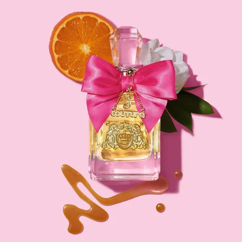 Miniatura 6 de Juicy Couture Viva La Juicy Gold Eau De Parfum, perfume para mujer con notas de bayas deliciosas, jazmín sambac y crema de vainilla, afrutado