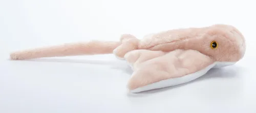 Miniatura 5 de The Petting Zoo Cownose Ray - Peluche de peluche, regalos para niños, animales salvajes del océano Onez, juguete de peluche de rayas de 15 pulgadas