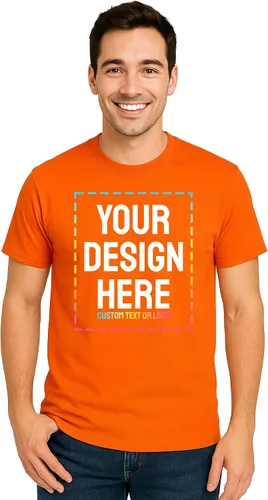Miniatura 9 de Camisetas Gildan personalizadas - Camisetas personalizadas con texto, imagen o logotipo Diseña tu propia camisa para hombres y mujeres Merch on