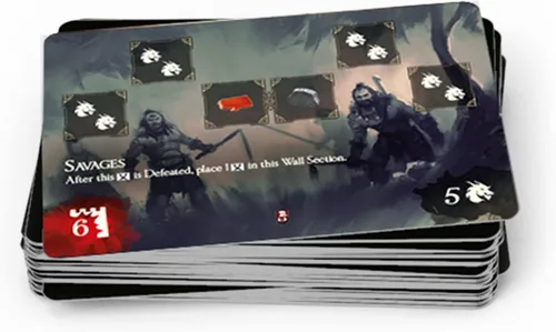 Miniatura 3 de Awaken Realms The Great Wall Stretch Goals - Expansión del juego de mesa - Juego de estrategia de fantasía medieval para niños y adultos, a partir