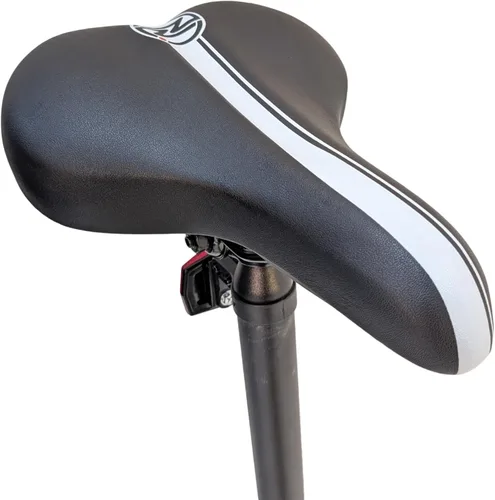 Miniatura 3 de ZiZZO Campo Bicicleta plegable de 20 pulgadas con vástago ajustable de 7 velocidades, marco ligero Negro