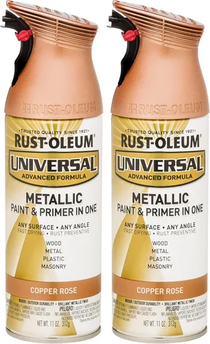 Miniatura 24 de Rust-Oleum 245197 Pintura en aerosol universal para todas las superficies, 12 onzas, negro satinado
