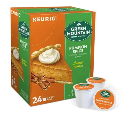 Miniatura 64 de Green Mountain Coffee Selecciones Estacionales de Café Galleta de Canela y Azúcar por Servicio Keurig K-Cup Pods, Café Tueste Claro, 12
