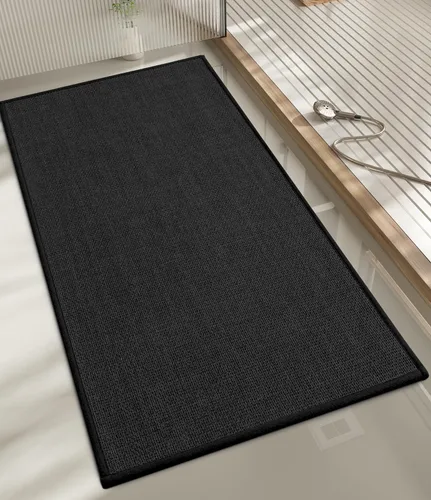 Miniatura 19 de chakme Alfombras de Baño 24x17, Alfombra de Baño Ultra Delgada Antideslizante Pequeña de Secado Rápido Absorbente para Piso de Baño