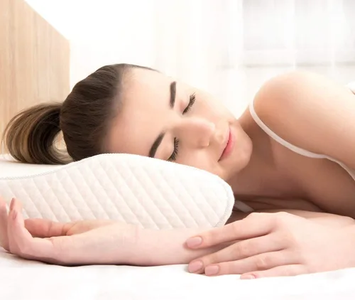 Miniatura 5 de EPABO - Almohada ortopédica de espuma viscoelástica con contorno para dormir, almohada cervical ergonómica para el dolor de cuello - para dormir