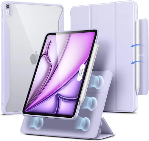 Miniatura 23 de ESR Funda para iPad Air de 11 pulgadas M3/M2 (2025/2024), Funda para iPad Air de 5ª/4ª generación (2022/2020) de 10.9 pulgadas con soporte