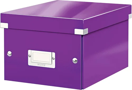 Miniatura 9 de Leitz Caja de almacenamiento A5, rango de clic y tienda 60430001 - Caja de almacenamiento pequeña, blanca A5 Azul (Ice Blue)