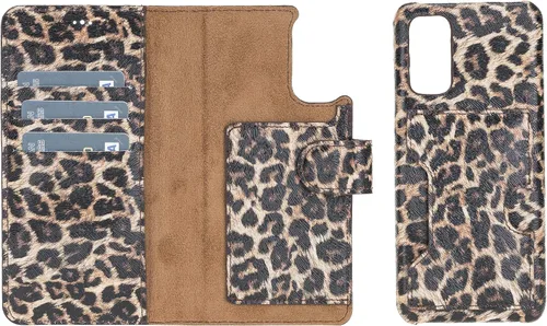 Miniatura 58 de Venito Florence - Funda de piel compatible con Samsung Galaxy S9, extra segura con bloqueo RFID, cartera desmontable para teléfono (gris decolorado)