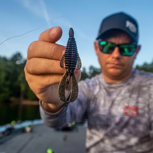 Miniatura 5 de Strike King Rage Bug Señuelo de Pesca, Grúber de Plástico Suave, Diseño Único, Acción Sutil