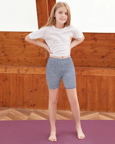 Miniatura 3 de BOOPH Pantalones cortos de baile transpirables para niñas de 2 a 10 años