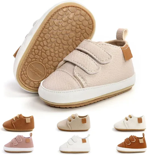 Zapatos de bebé Mary Jane planos antideslizantes suela suave bebé bebé zapatos primeros caminantes fiesta Navidad vestido zapatos