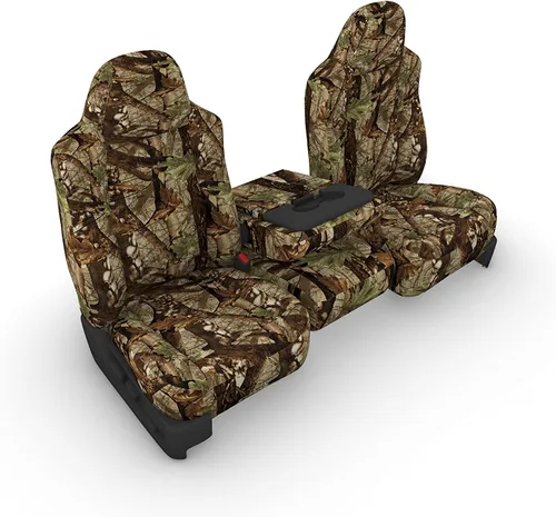 Fundas pasa asientos Durafit Seat para Ford modelos 2002-2010, F250/F350/F450/F550, 40/20/40, con respaldar alto y camuflaje a elección