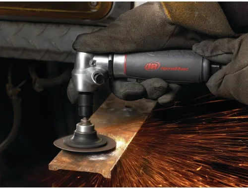 Miniatura 13 de Ingersoll Rand 5102MAX Amoladora Neumática de Troquel – Ángulo Recto, Agarre Ergonómico, Motor de 0.4 HP y 20,000 RPM, Herramienta Ligera, Bloqueo