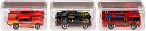 Miniatura 3 de Pioneer Plastics 164CD Clear Plastic Display Case for 1:64 Scale Cars (Mirrored), 3.5" W x 1.625" D x 1.75" H (Mailer Box)