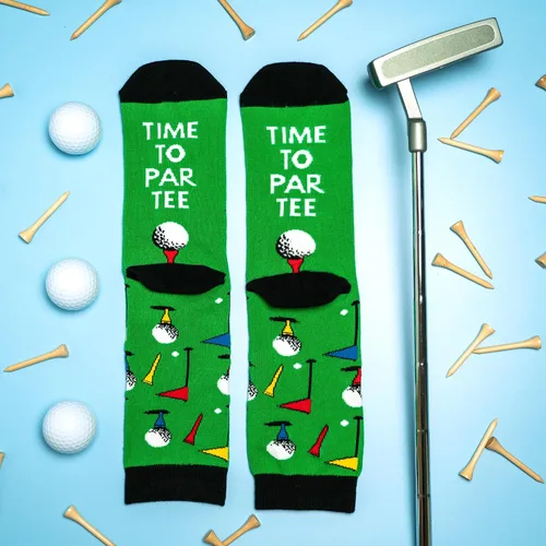 Miniatura 5 de Lavley Funny Socks For Men - Novelty Gifts For Sports Fans, Golfing, Pickleball, Weight Lifting, Racing and More