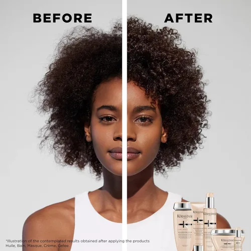 Miniatura 4 de Kerastase Curl Manifesto Beurre Haute Nutrition Mascarilla para el cabello Fortalece y previene la rotura Añade suavidad y brillo Para todos