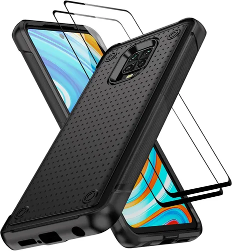 Miniatura 10 de Jeylly Funda protectora para Xiaomi Redmi Note 9 Pro, Redmi Note 9 Pro Max para mujeres y hombres, a prueba de caídas a prueba de golpes de grado