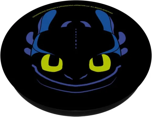 Miniatura 2 de DreamWorks Dragons Disfraz de Furia Nocturna sin dientes PopSockets Standard PopGrip