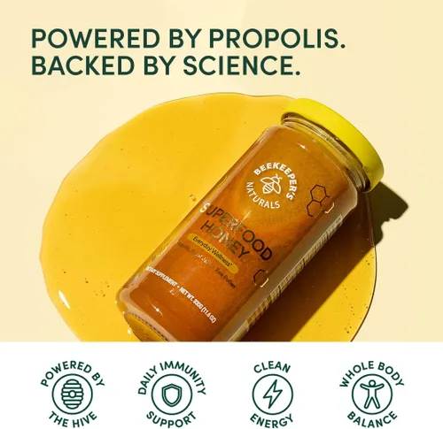 Miniatura 5 de BEEKEEPER'S NATURALS B.Powered - Alimenta tu cuerpo y mente, ayuda con el apoyo inmunológico, claridad mental, energía mejorada y rendimiento