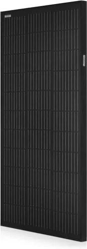 Miniatura 2 de Spartan Power Panel solar de 100 W, 9 barras de autobús, color negro, ideal para RV, remolque, cámper, barco, cabina, granja, SP-100W