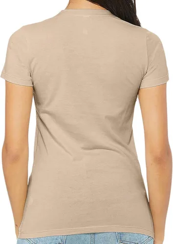 Miniatura 3 de Camiseta de corte ajustado con estampado de flores - Camiseta de calavera para mujer - Camiseta de ajuste delgado