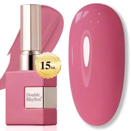 Miniatura 37 de Double Rhythm 15ml de esmalte de uñas en gel, color puro, mismo color, misma botella, esmalte de uñas de remoción para arte de manicura en salón
