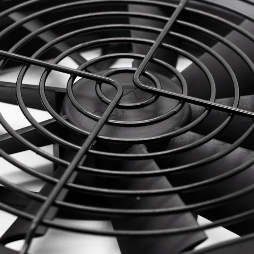 Miniatura 8 de FCI2 - Juego de 2 fundas protectoras para ventilador de 4.724 in de hierro negro con tornillos de repuesto para refrigeración de carcasa