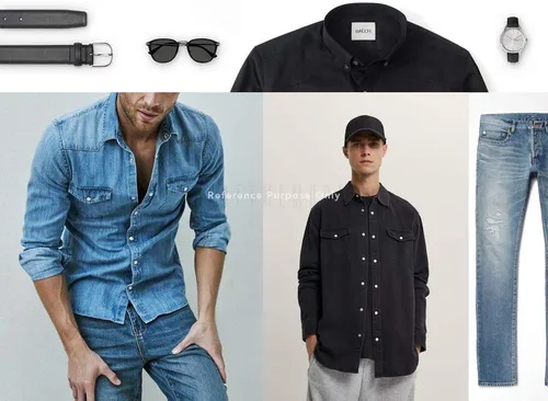 Miniatura 8 de CRAFTMEMORE 20 juegos de botones de perlas negras de 0.25 pulgadas (0.413 in) para camisa occidental (negro)
