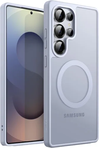 Miniatura 26 de JETech Estuche magnético para Samsung Galaxy S24 5G, compatible con MagSafe, funda protectora para teléfono con parte trasera translúcida y mate a