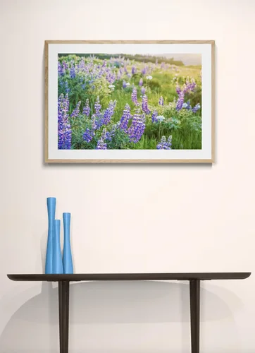 Miniatura 3 de Púrpura Flores Silvestres Impresión Sin Marco Naturaleza Fotografía Arte Floral Columbia Río Garganta Flores Pacífico Noroeste Foto