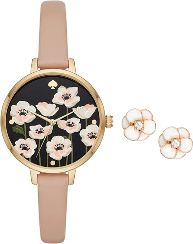 Kate Spade New York Metro Women's Watch with Stainless Steel Bracelet or Leather Band Novelty Women's Watch