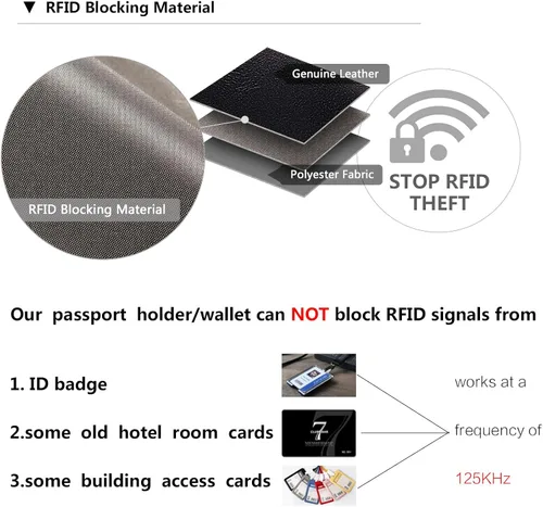 Miniatura 4 de BOSTANTEN - Carteras de cuero para mujer, bloqueo de identificación por radio frecuencia (RFID), cierre de cremallera alrededor, tarjetero, cartera