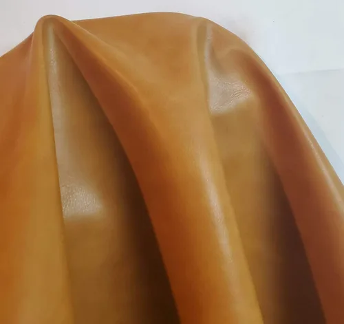 Miniatura 36 de NAT Leathers Café Nubuck Pulido Suave Piel Sintética Vegana de Poliuretano Aprobada por Peta 1 Yarda (91 cm de Largo x 137 cm de Ancho) Piel